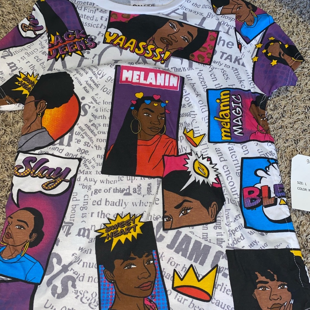 "Melanin Poppin" Shirt